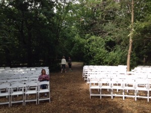 Oshkosh WI Wedding Set Up  Hickory Oaks Campground 02         